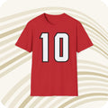 Throwbackmax Cooper Kupp Eastern Eagles 10 NCAA Jersey T Shirt Front Back Print Jersey – Feel-Good Design · Trending Graphic Apparel