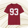 Throwbackmax Lee Roy Selmon Oklahoma Sooners 93 NCAA Jersey T Shirt Front Back Print Jersey – Aesthetic Look · Great Gift For Fans