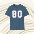Throwbackmax Jerry Rice Seattle Seahawks 80 NFL Jersey T Shirt Front Back Print Jersey – Easygoing Wear · Perfect For Daily Wear
