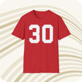 Throwbackmax Mike Rozier Nebraska Cornhuskers 30 NCAA Jersey T Shirt Front Back Print Jersey – Bold Style · Trending Graphic Apparel
