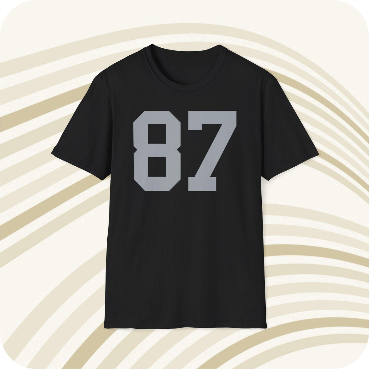 Throwbackmax Tim Brown Oakland Raiders NFL Jersey T Shirt Front Back Print Jersey – Soft Feel · Perfect For Daily Wear