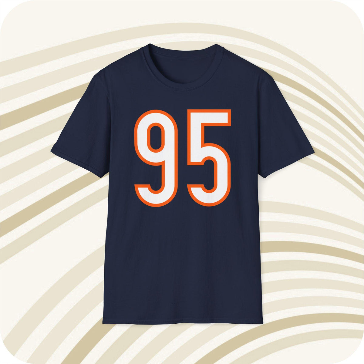Throwbackmax Richard Dent 95 Chicago Bears Jersey T Shirt Front Back Print Jersey – Everyday Comfort · High-Quality Print