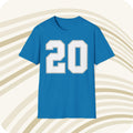 Throwbackmax Barry Sanders 20 Detroit Lions Jersey T Shirt Front Back Print Jersey – Cozy Vibes · Top Pick For Any Outfit