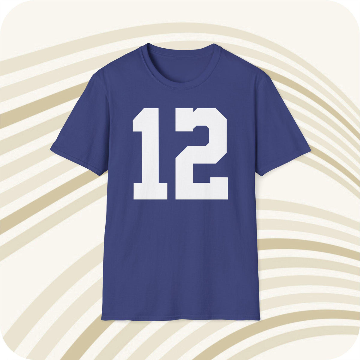 Throwbackmax Roger Stahbach 12 Dallas Cowboys NFL Jersey T Shirt Front Back Print Jersey – Premium Graphic · Great Gift For Fans