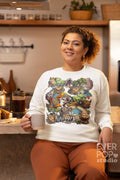 Safari Animal Hoodie Woodland Sweatshirt Tiger Tree Sweater Mountain Zoo Hoody Forest Lion Jumper Hiking Outdoor Shirt Hike Lion Bear Hoodie – Feel-Good Design · Trending Graphic Apparel