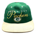 Vintage Green Bay Packers Script StrapBack Hat Cap Adjustable Nfl Graphic Tee – Easygoing Wear · Must-Have Style