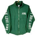 Victoria39s Secret Pink Women39s Sweatshirt XS Green Full Zip Sweatshirt – Bold Style · Great Gift For Fans