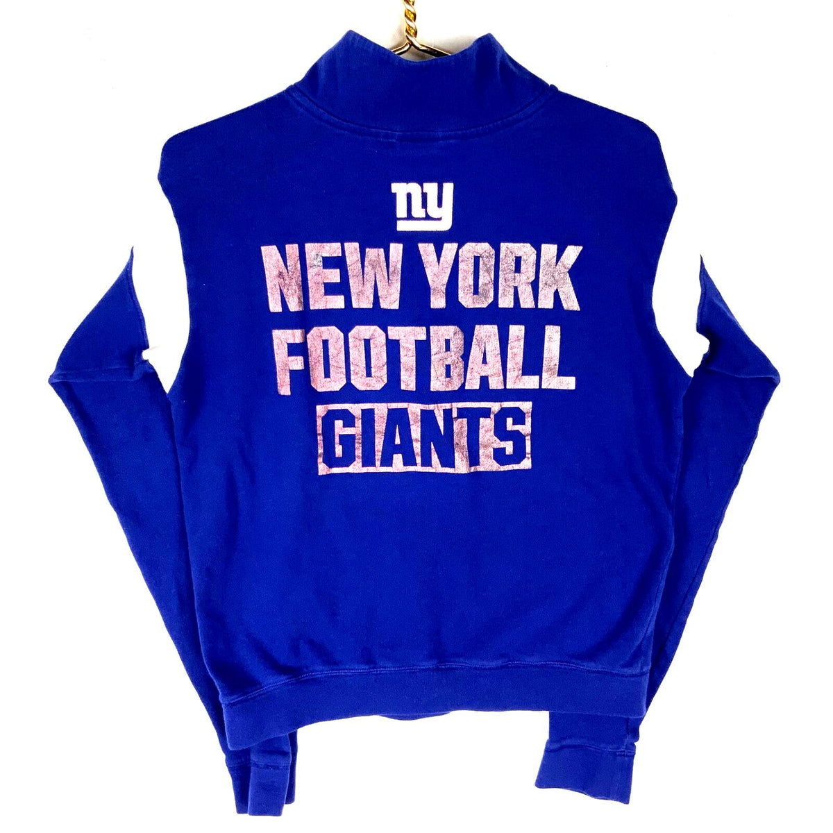 Victoria39s Secret Pink New York Giants Womens Sweatshirt Small Blue Nfl 14 Zip Sweatshirt – Fan Favorite · High-Quality Print