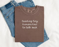 Speech Therapy Teacher or Speech Language Pathologist Tee Shirt with Funny Saying Teaching Tiny Humans to Talk Back SLP Speech Therapist Graphic Tee – Easygoing Wear · High-Quality Print