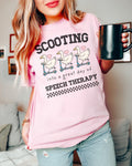 Retro Speech Therapist Tee Shirt Cute Graduation Gift for Speech Pathology Major Silly Goose Animal Lover Speech Therapy Tee with Hearts Graphic Tee – Fan Favorite · Perfect For Daily Wear