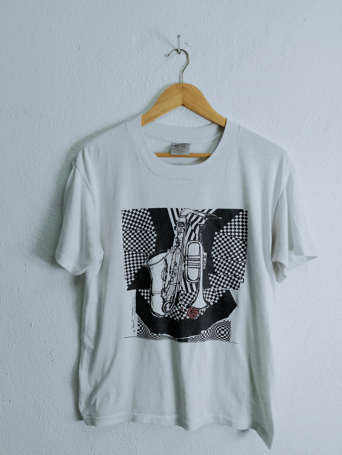 Vintage Jazzed in Monterey t shirt Large Graphic Tee – Warm & Stylish · Must-Have Style