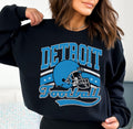 Vintage Detroit Football Crewneck Retro Detroit Football Sweatshirt Unisex Detroit Football Shirt Trendy Gift for Detroit Football Fan Sweatshirt – Fan Favorite · High-Quality Print
