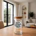 Sipper Glass 16oz Can Mockup 16oz Glass Beer Can Mockup Printify POD 16 oz Libbey Sipper Glass Tumbler Can Template Glass Gift Mockup Graphic Tee – Aesthetic Look · Top Pick For Any Outfit