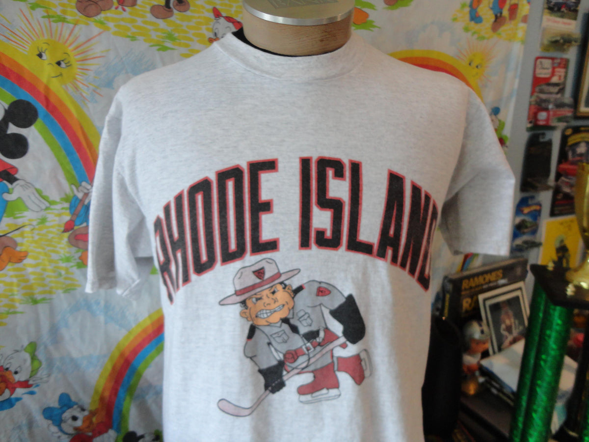 Vintage 90s Rhode Island Ice Hockey T Shirt Size L Graphic Tee – Everyday Comfort · Perfect For Daily Wear