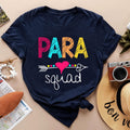 Para Squad Shirt Para Teacher T Shirt Paraprofessional Shirt Funny Para Shirt Para T Shirt Para Tee Paraprofessional TShirt Para Gift Graphic Tee – Feel-Good Design · Must-Have Style
