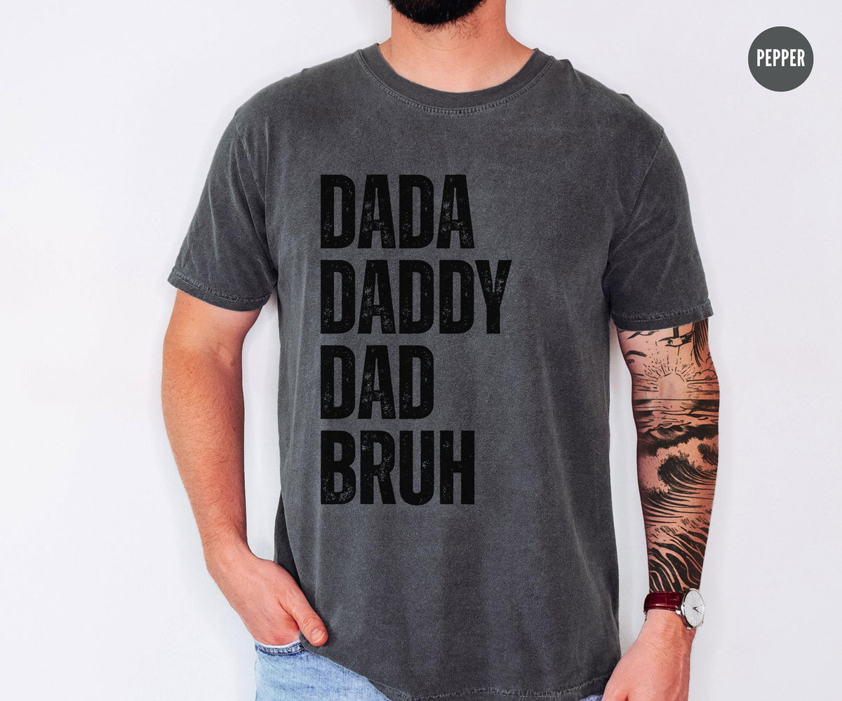 Cool Dad Shirt Dada Daddy Dad Bruh Tshirt New Dad Shirt Fathers Day Gift Best Dad Shirt Favorite Dad Gift Graphic Tee – Easygoing Wear · Trending Graphic Apparel