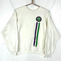 Vintage Wimbledon Tennis Championship Sweatshirt XL White Rose Of England 80s Sweatshirt – Feel-Good Design · Top Pick For Any Outfit