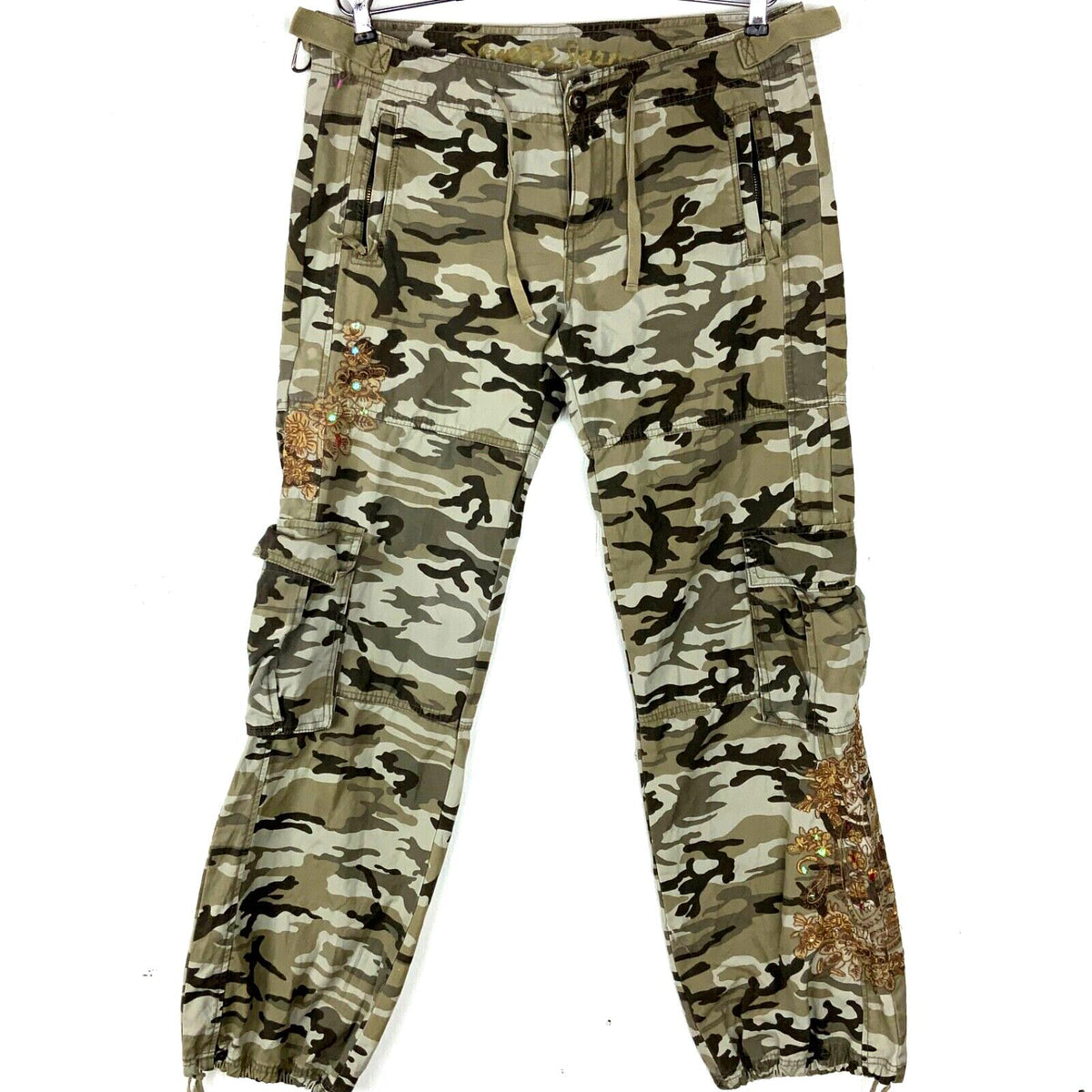 Women39s Camouflage Cargo Pants Size 910 Sequin Y2K Graphic Tee – Warm & Stylish · Trending Graphic Apparel
