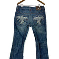 Y2K Antik Denim Jean Size 33 Blue Boot Cut Streetwear Graphic Tee – Fan Favorite · High-Quality Print