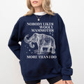 Wooly Mammoth Animal Lover Sweatshirt for Paleontologist or Geneticist Funny Saying Science Teacher Shirt Historical Extinct Animal Gift Sweatshirt – Fan Favorite · Perfect For Daily Wear