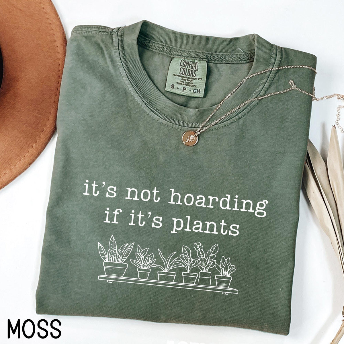 It39s Not Hoarding If It39s Plants Shirt Funny Gardening Gift Plant Mom Gift Gardener Gift Garden Lover Gift Plant Lady Graphic Tee – Premium Graphic · High-Quality Print