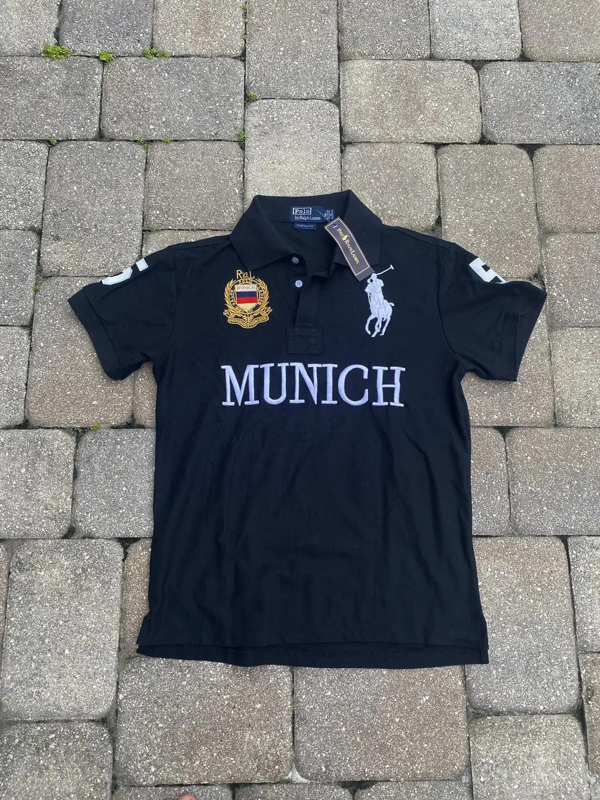 Vintage Ralph Lauren Polo Munich Rare Jersey Jersey – Soft Feel · Must-Have Style