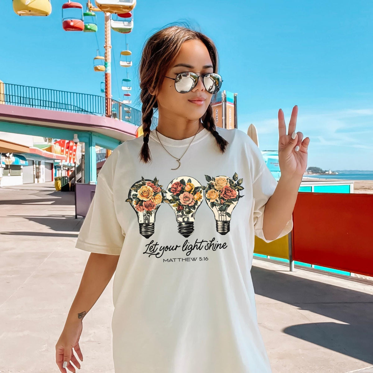 Let Your Light Shine Boho Christian Shirt Be an Esther Christian Tee Christian Apparel Faith Clothing Christian TShirt Christian Gift Graphic Tee – Cozy Vibes · High-Quality Print