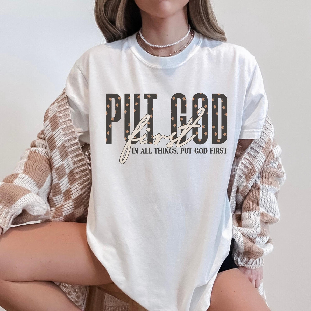 Put God First Christian Shirt Be an Esther Christian Tee Christian Apparel Faith Clothing Christian TShirt Christian Gift Graphic Tee – Warm & Stylish · Top Pick For Any Outfit