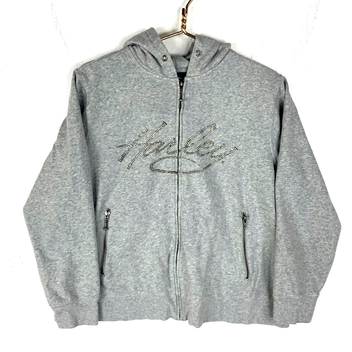 Vintage Harley Davidson Women39s Sweatshirt Hoodie 1W Full Zip Bedazzled Hoodie – Cozy Vibes · Trending Graphic Apparel