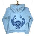 Vintage Y2k Harley Davidson Women39s Sweatshirt Hoodie Large Blue Full Zip Hoodie – Premium Graphic · Top Pick For Any Outfit