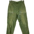 Vintage Military Og107 Trousers 32x33 Green Vietnam Era 60s 70s Graphic Tee – Aesthetic Look · Top Pick For Any Outfit