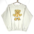 Vintage Iowa Hawkeyes Sweatshirt Large White Made Usa Ncaa Teddy Bear 80s 90s Sweatshirt – Easygoing Wear · Must-Have Style
