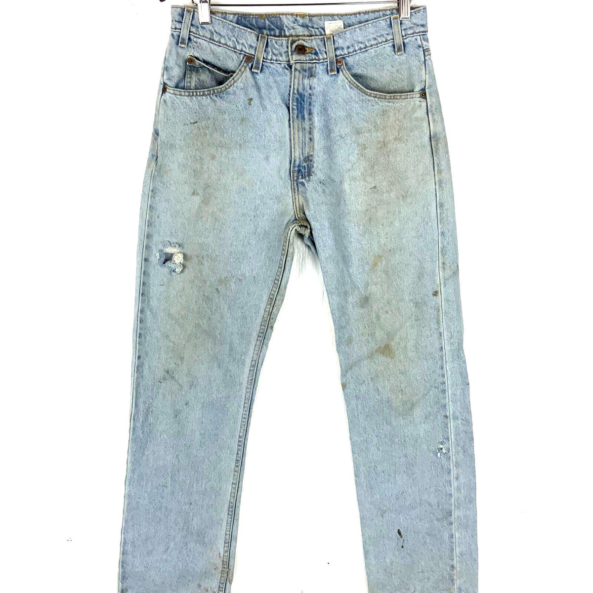 Vintage Levi39s 505 Orange Tab Denim Jean 32x32 Blue Light Wash Distressed Graphic Tee – Warm & Stylish · Top Pick For Any Outfit