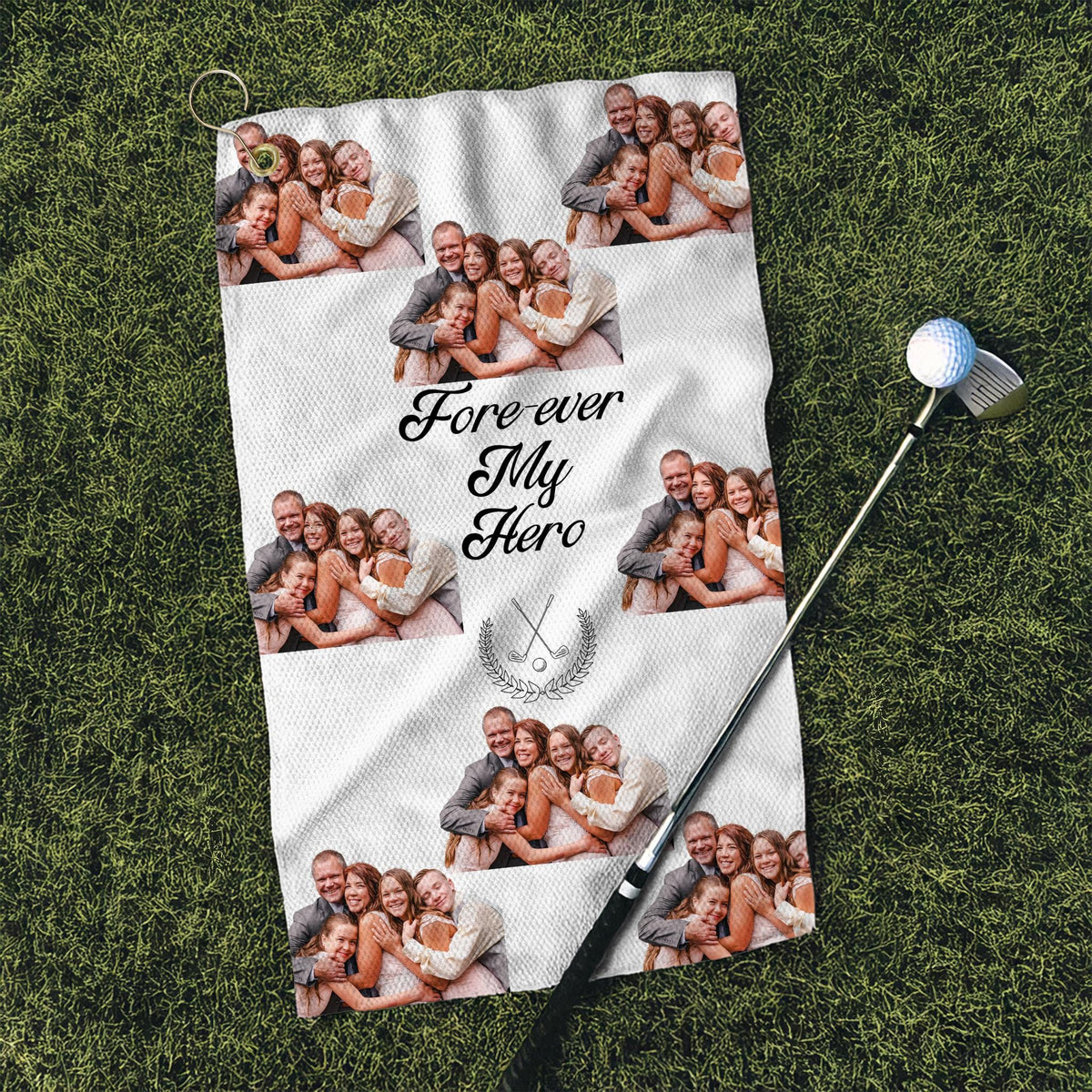 Custom Golf Towel Golf Towels Photo Head Golf Towel Pet Photo Head Golf Towels for MenWomen Funny Golf Gift Husband Grandpa Boyfriend Graphic Tee – Easygoing Wear · Trending Graphic Apparel