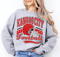 Vintage Kansas City Football Sweatshirt Retro Kansas City Football Crewneck Unisex Game Day Shirt Trendy Gift for Kansas City Football Fan Sweatshirt – Feel-Good Design · Top Pick For Any Outfit