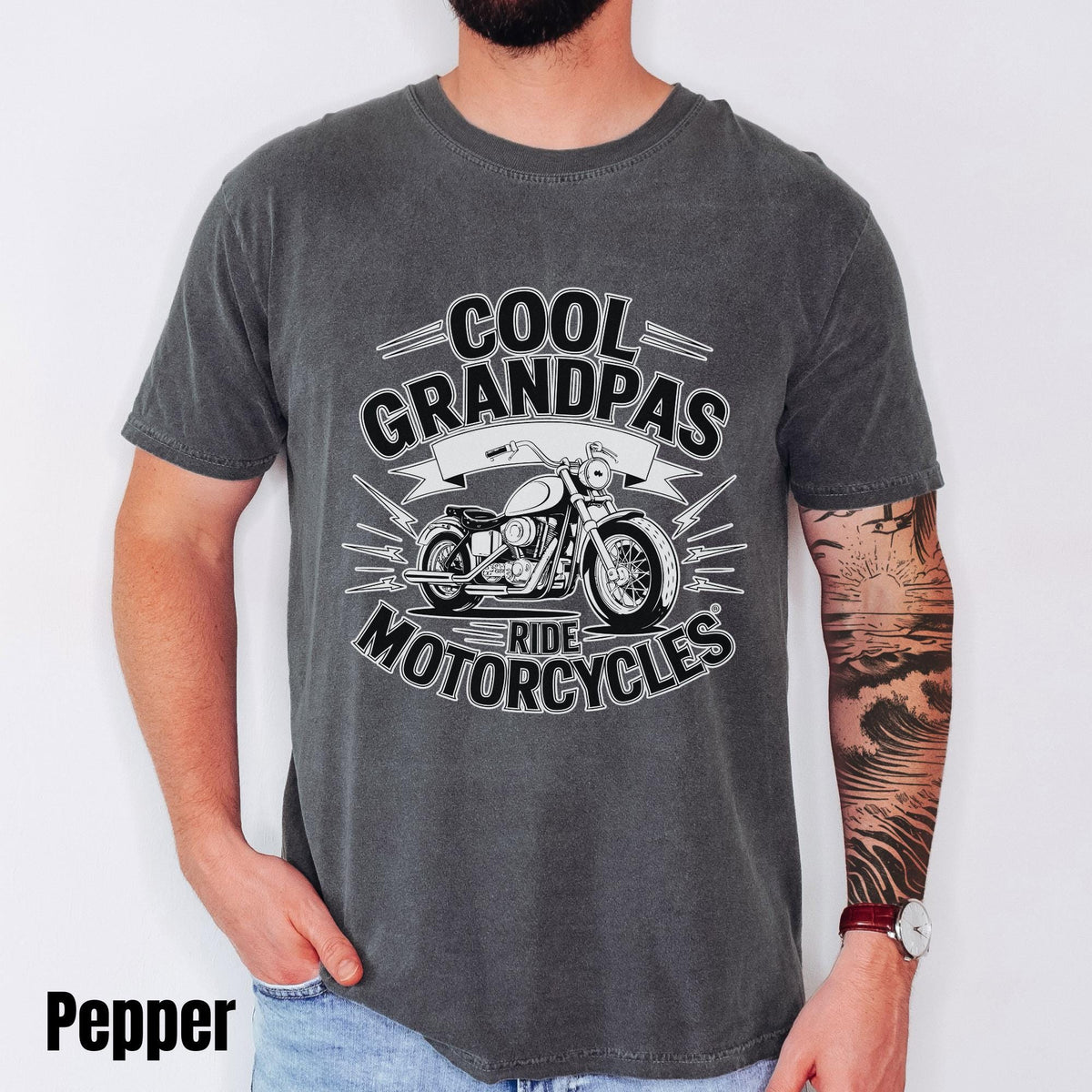 Biker Grandpa Shirt Grandpa Motorcycle Shirt Motorcycle Gift Biker Gift Biker TShirt Rider Shirt Motorcycle T Shirt Graphic Tee – Aesthetic Look · Must-Have Style