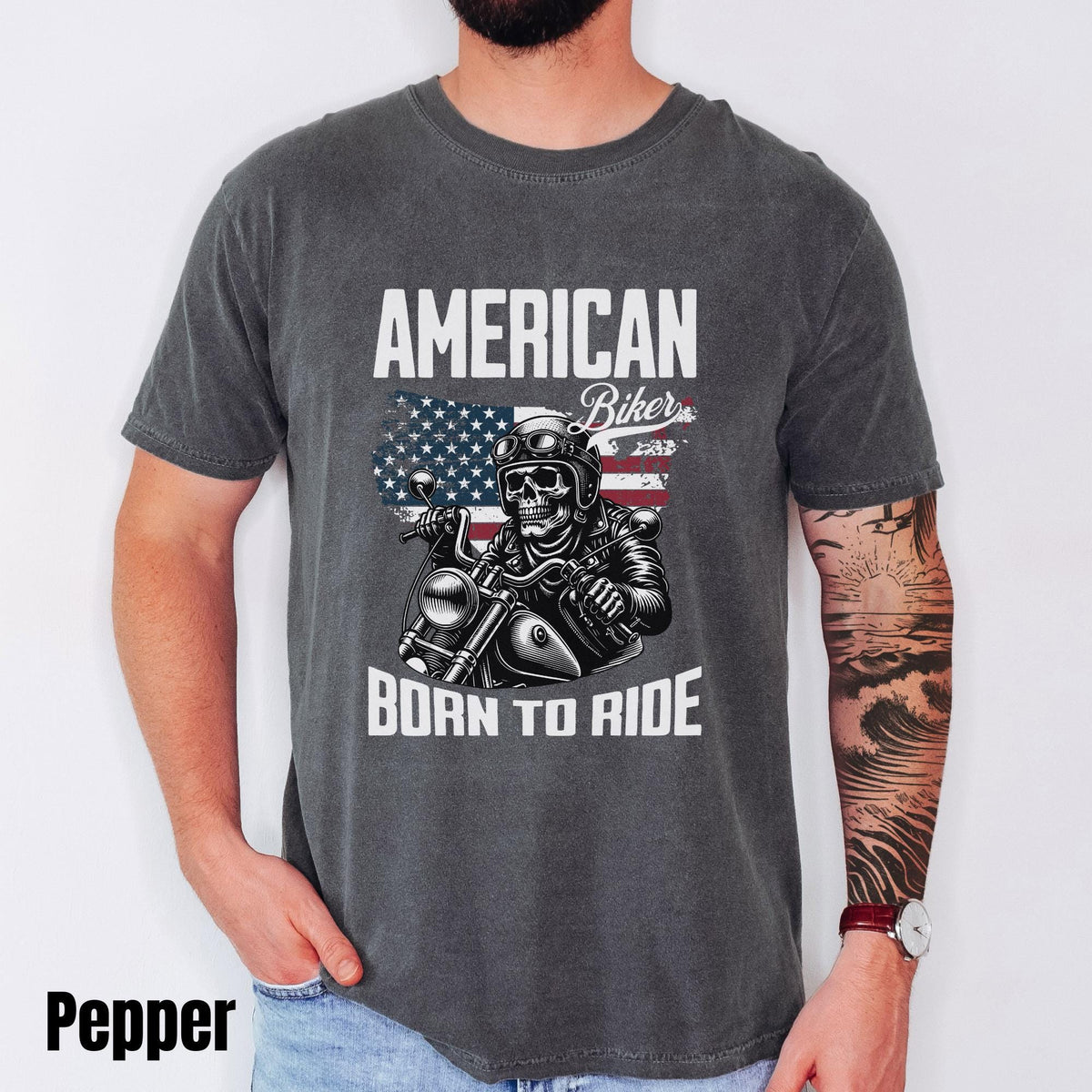 Biker Dad Shirt Motorcycle Shirt Patriotic Motorcycle Gift America Biker Gift Biker TShirt Rider Shirt Biker Tshirt Graphic Tee – Cozy Vibes · Perfect For Daily Wear