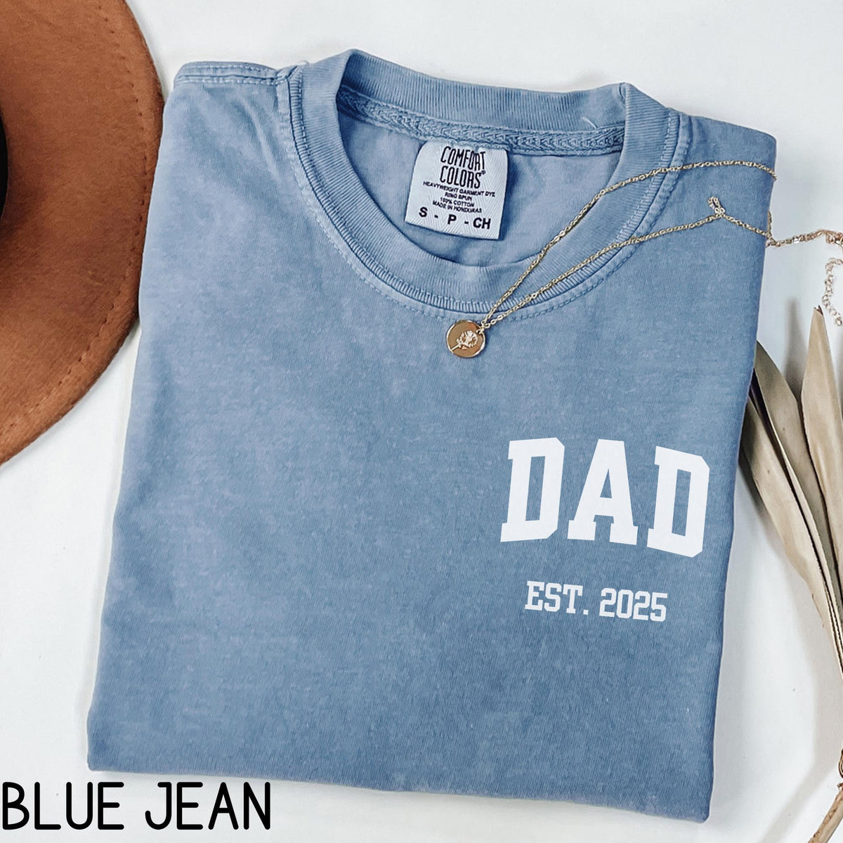 Custom Dad Est Shirt Personalized Dad Shirt New Dad Gift Father39s Day Gift Birth Announcement Shirt New Dad Announce Graphic Tee – Aesthetic Look · Must-Have Style