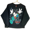 Vintage Mickey Mouse Disney Sweatshirt Size Medium Black Made In Usa Cartoon 90s Sweatshirt – Warm & Stylish · Trending Graphic Apparel