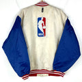 Vintage Nba Reebok Bomber Jacket Size 2XL White Snap Button Insulated Graphic Tee – Premium Graphic · Must-Have Style
