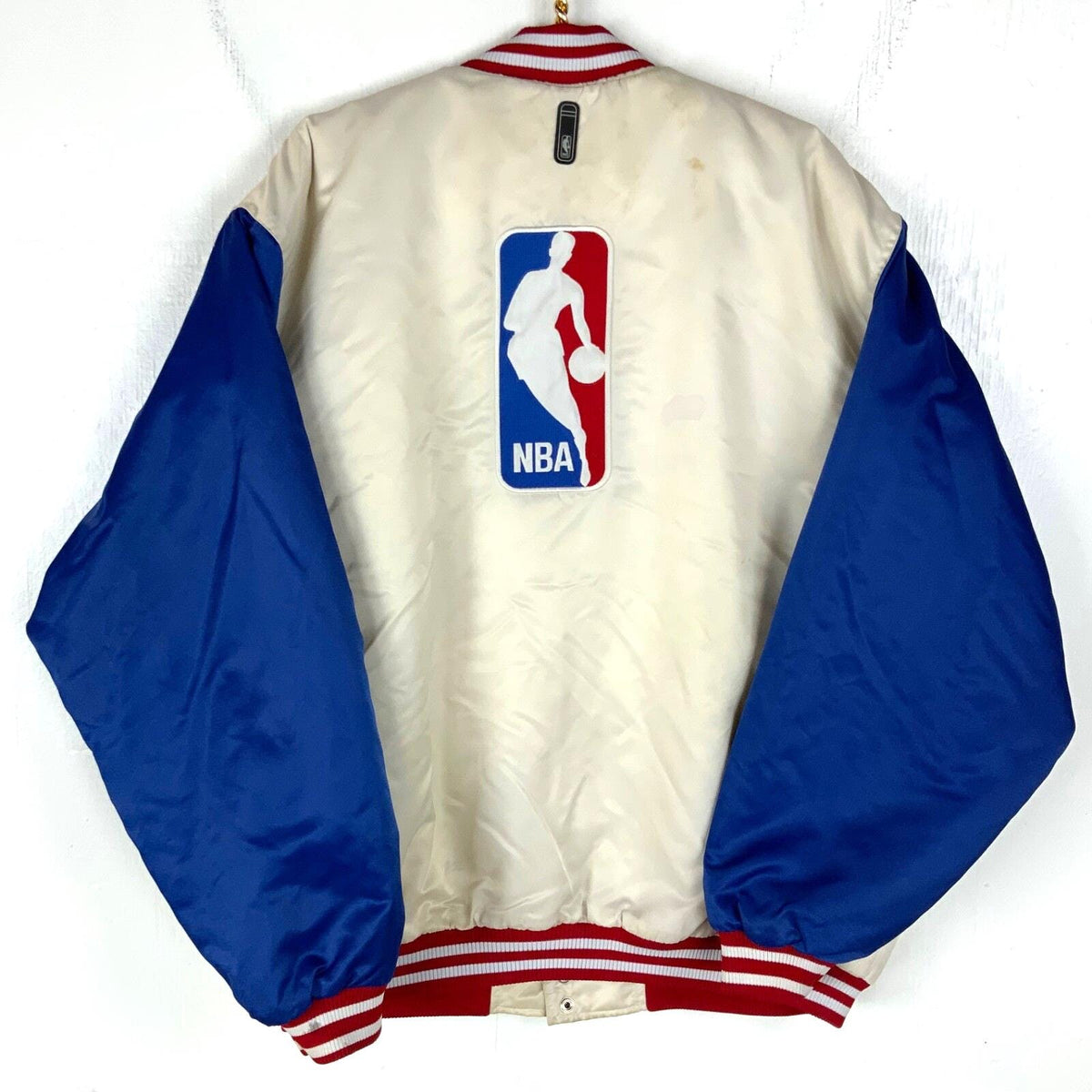 Vintage Nba Reebok Bomber Jacket Size 2XL White Snap Button Insulated Graphic Tee – Premium Graphic · Must-Have Style