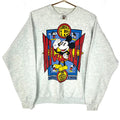 Vintage Mickey Mouse Disney Sweatshirt XL Gray Cartoon First In His Class 90s Sweatshirt – Aesthetic Look · Top Pick For Any Outfit