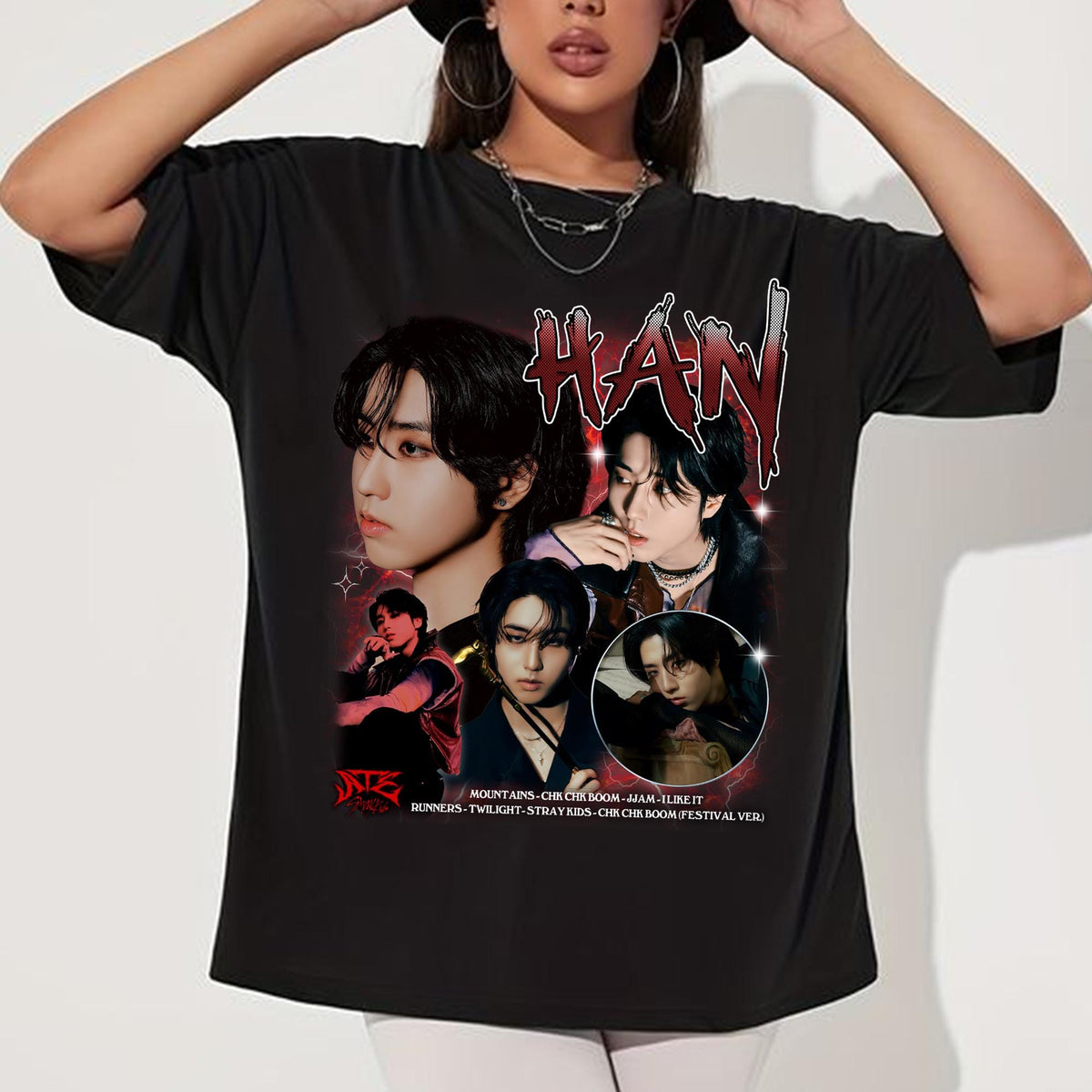 Han Stray kids Ate Graphic T shirt Stray Kids dominATE World Tour 2025 Shirt Stray Kids ATE Album Shirt Skz Hop Tee Bang Chan Felix Graphic Tee – Premium Graphic · Must-Have Style