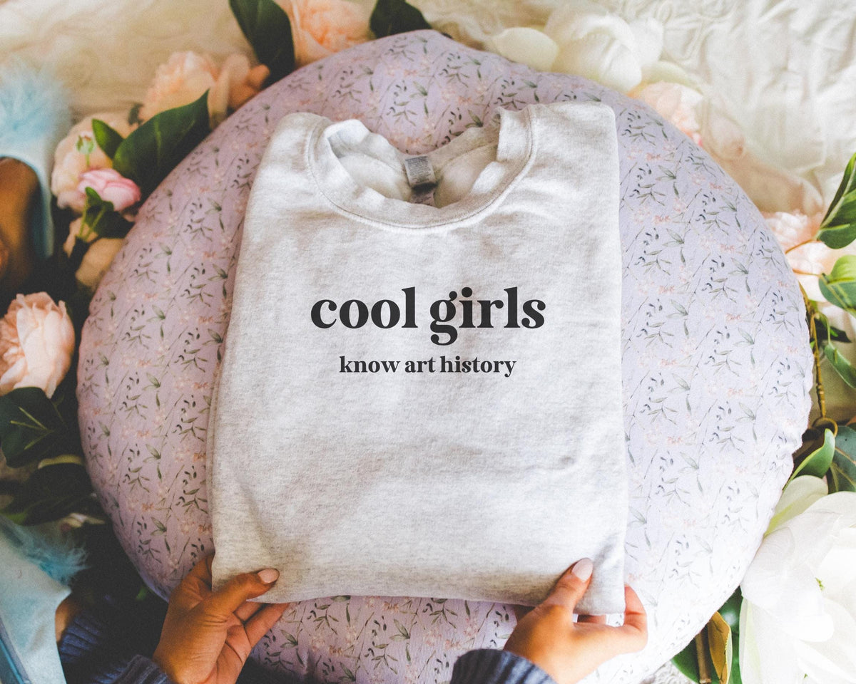 Cute Art History Major Sweatshirt Art Historian Funny Saying Humanities Major Crewneck for Social Studies Teacher or Artist European Art Sweatshirt – Easygoing Wear · Perfect For Daily Wear