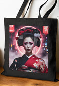 Geisha Japanese art Tote Bag Eco Friendly Shopper Unique Gift Eco Friendly Shopper Unique Gift Travel Bag Art Tote Bag Japan Art Tote Bag – Cozy Vibes · Great Gift For Fans