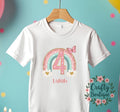 4th Birthday Tshirt Girls Birthday Outfit Fouth Birthday Shirt Kids Birthday Shirt I am 4 Tee Personalized Girl Birthday Tee 1366 Graphic Tee – Soft Feel · High-Quality Print