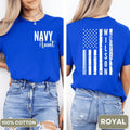 Personalized Navy Family T shirt Perfect for Military Graduations Graphic Tee – Everyday Comfort · Trending Graphic Apparel