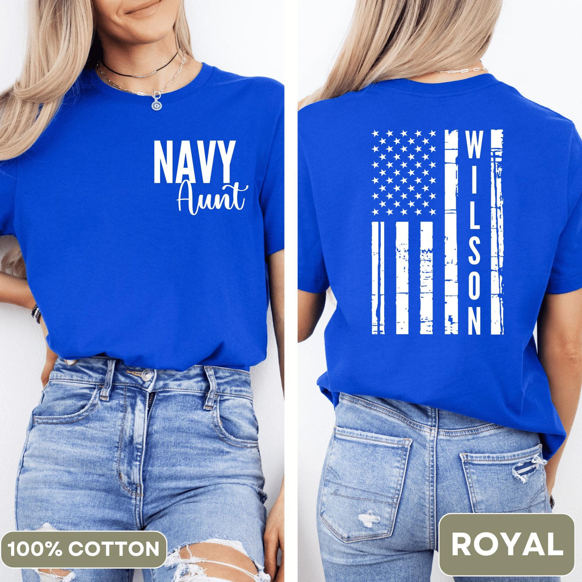 Personalized Navy Family T shirt Perfect for Military Graduations Graphic Tee – Everyday Comfort · Trending Graphic Apparel