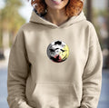 Colorful Four Directions Animal Hoodie Buffalo Bear Eagle Wolf Medicine Wheel Sweathshirt Nature Lover Hooded Sweatshirt Hoodie – Feel-Good Design · Trending Graphic Apparel