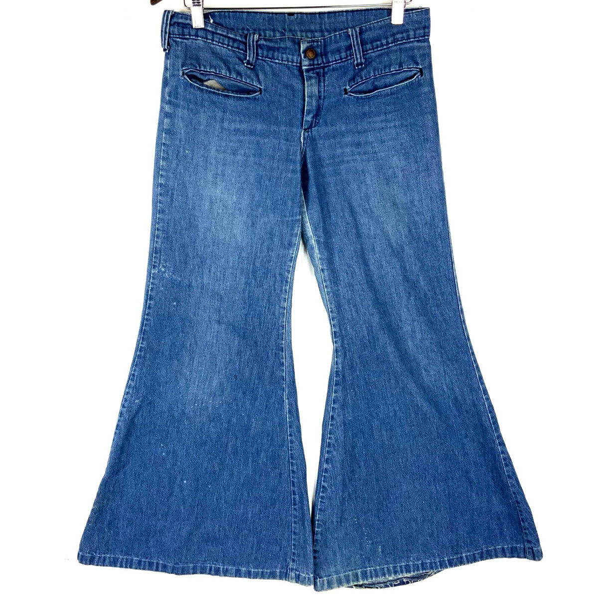 Vintage JC Penney Flare Women39s Denim Jean 32x30 Blue 70s Graphic Tee – Premium Graphic · High-Quality Print
